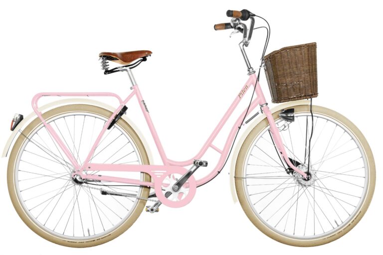 Pilen Lyx Rosa RAL 3015 damcykel.
